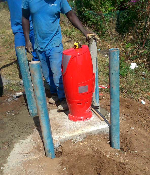 POSE DE POTEAU INCENDIE